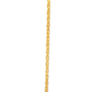 24K Double Link Chain