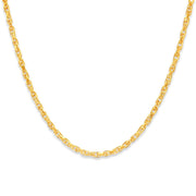 24K Double Link Chain