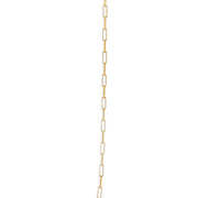 Piper Paperclip Chain 18" 14K Yellow