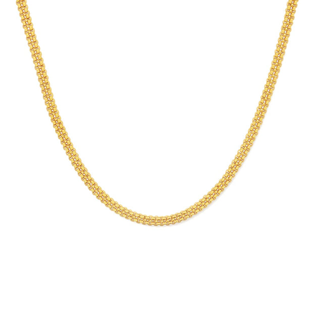 24K 2 Row Necklace
