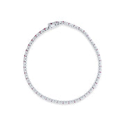 Ruby/Diamond Tennis Bracelet
