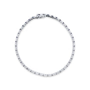 Saphire/Diamond Tennis Bracelet