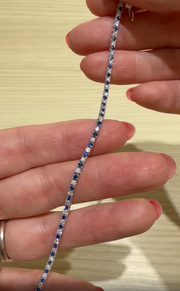 Sapphire and Diamond Tennis Bracelet