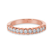 Anita Band/ 18K White Gold/ Size 5.5