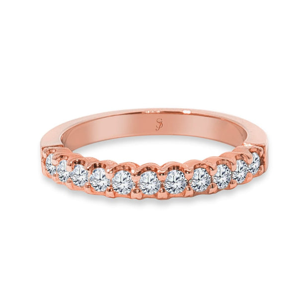 Anita Band/ 18K White Gold/ Size 5.5