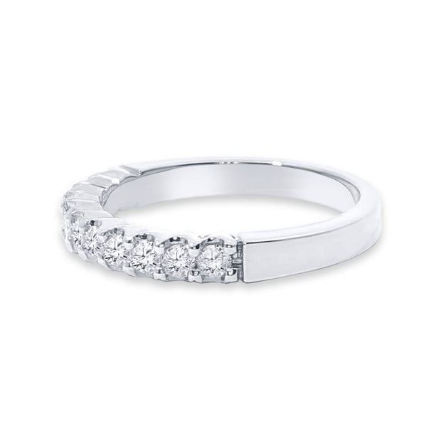 Anita Band/ 18K White Gold/ Size 5.5