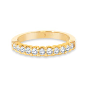 Anita Band/ 18K White Gold/ Size 5.5