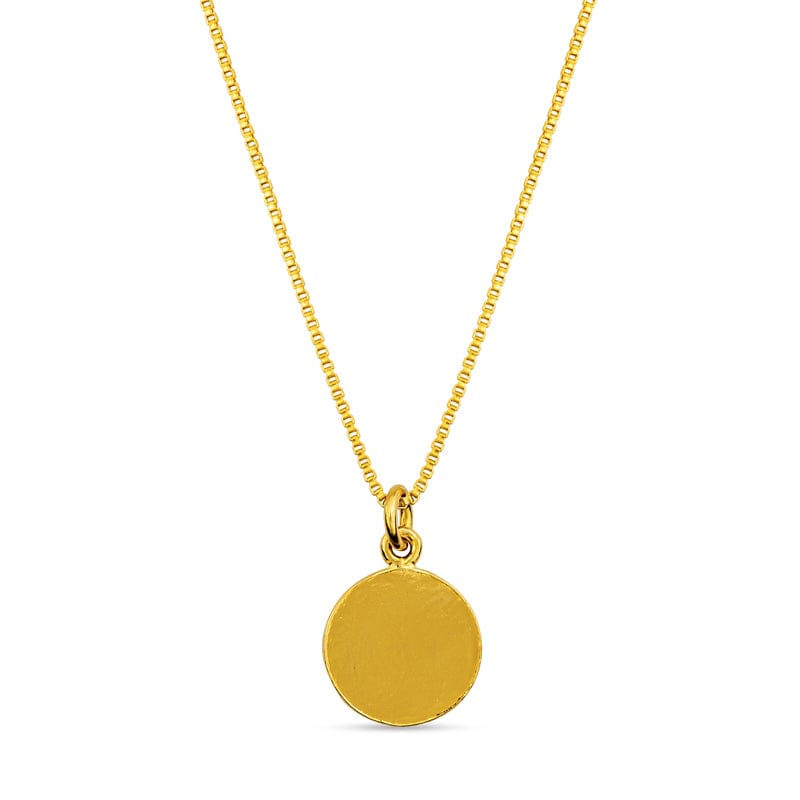 Dollie 24K Coin Pendant – SUNSHINE