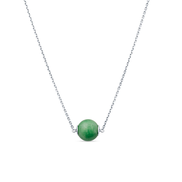 Jade Ball Necklace