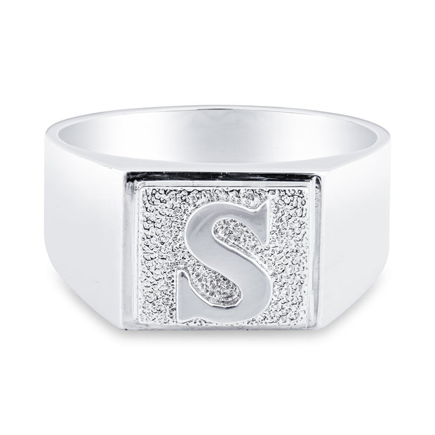 Initials Ring | Cubic Zirconia Stone | Elegant | gift - Khalee Samo