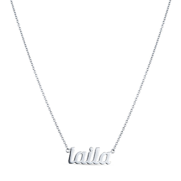 Custom Font Name Necklace